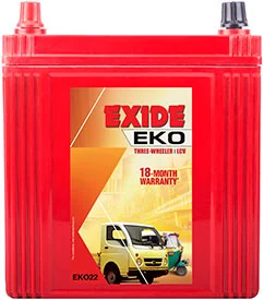 THREE WHEELER BATTERIES