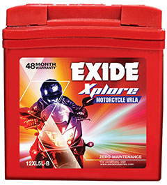 EXIDE XPLORE - FXL0-12XL5L-B	