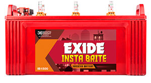 EXIDE INSTA BRITE - FIB0-IBTT1500	